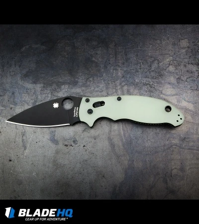 Spyderco Manix 2 M4 Natural G-10 Knife (3.375" Black) C101GM4PBK2 Exclusive 7 Spyderco Manix 2 M4 Natural G-10 Knife (3.375" Black) C101GM4PBK2 Exclusive - Image 5