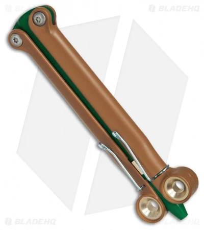 BaliYo By Spyderco Butterfly Pen Fisher Space Pen (Green/Brown) USA Made 4 BaliYo By Spyderco Butterfly Pen Fisher Space Pen (Green/Brown) USA Made - Image 2