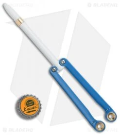 BaliYo By Spyderco Butterfly Pen Fisher Space Pen (Blue/White) USA Made 12 BaliYo By Spyderco Butterfly Pen Fisher Space Pen (Blue/White) USA Made -Spyderco Sales BaliYo by Spyderco Butterfly Pen Fisher Space Pen blue white USA Made BHQ 82799 er bottlecap