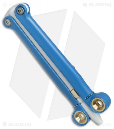 BaliYo By Spyderco Butterfly Pen Fisher Space Pen (Blue/White) USA Made 4 BaliYo By Spyderco Butterfly Pen Fisher Space Pen (Blue/White) USA Made - Image 2