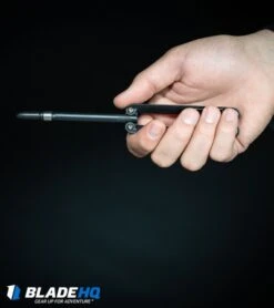 BaliYo By Spyderco Butterfly Pen Fisher Space Pen (Blue/White) USA Made 13 BaliYo By Spyderco Butterfly Pen Fisher Space Pen (Blue/White) USA Made -Spyderco Sales BaliYo by Spyderco Pen Butterfly Flipper Black BHQ 4501 kp in hand web 5