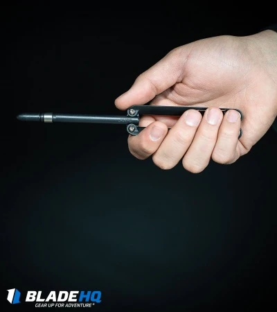 BaliYo By Spyderco Butterfly Pen Fisher Space Pen (Blue/White) USA Made 7 BaliYo By Spyderco Butterfly Pen Fisher Space Pen (Blue/White) USA Made - Image 5