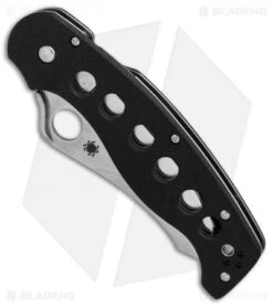 Spyderco A.T.R. 2 Compression Lock Knife Black G-10 (3.47 Satin) C70GP2 10 Spyderco A.T.R. 2 Compression Lock Knife Black G-10 (3.47 Satin) C70GP2 -Spyderco Sales Spyderco ATR 2 Black G10 satin BHQ 50819 er spine