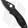 Spyderco Ambitious Lightweight Knife Black FRN (2.25" Black Serr) C148SBBK