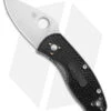 Spyderco Ambitious Lightweight Knife Black FRN (2.25" Satin) C148PBK -Spyderco Sales Spyderco Ambitious Lightweight LL black Satin C148PBK BHQ 145702 jr