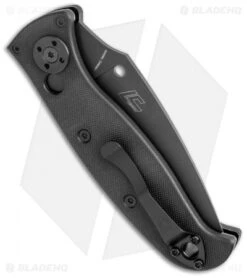 Spyderco Autonomy 2 Automatic Knife Black G-10 (3.5" Black LC200N) C165GPBBK2 -Spyderco Sales Spyderco Autonomy 2 Automatic Black G 10 Black C165GPBBK2 BHQ 116292 jr side