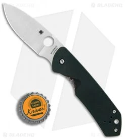 Spyderco Brouwer Frame Lock Knife Forest Green G-10 (2.77" Satin) C232GTIP 9 Spyderco Brouwer Frame Lock Knife Forest Green G-10 (2.77" Satin) C232GTIP -Spyderco Sales Spyderco Brouwer Green G10 Satin BHQ 80884 er bottlecap 2