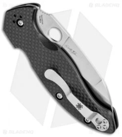 Spyderco Canis Compression Lock Knife CF/G-10 (3.36" S30V) C248CFP -Spyderco Sales Spyderco Canis Compression Lock CF G 10 C248CFP BHQ 112399 jr side