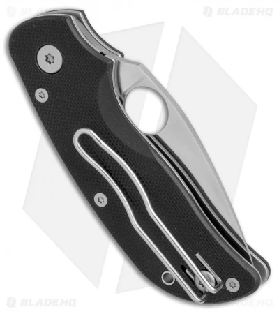 Spyderco Cat G-10 Folding Knife (2.44" Satin) C129GP 4 Spyderco Cat G-10 Folding Knife (2.44" Satin) C129GP - Image 2