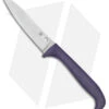 Spyderco Counter Critter Fixed Blade Kitchen Knife Purple (3.4" Satin) K21PPR -Spyderco Sales Spyderco Counter Critter Kitchen Knife Purple Satin BHQ 179363 jr