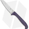 Spyderco Counter Critter Kitchen Knife Purple (3.4" Satin Serrated) K21SPR 1 Spyderco Counter Critter Kitchen Knife Purple (3.4" Satin Serrated) K21SPR -Spyderco Sales Spyderco Counter Critter Kitchen Knife Purple Satin Serr BHQ 179365 jr