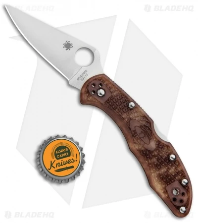 Spyderco Delica 4 Knife Flat Ground Zome Desert Camo (2.88" Satin) C11ZFPDCMO 6 Spyderco Delica 4 Knife Flat Ground Zome Desert Camo (2.88" Satin) C11ZFPDCMO - Image 4