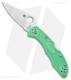 Spyderco Delica 4 M4 Lock Back Knife Mint FRN (2.88" Satin M4) C11FPGRM4