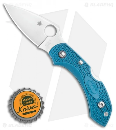 Spyderco Dragonfly 2 Knife Blue FRN (2.25" Satin K390) C28FP2K390 6 Spyderco Dragonfly 2 Knife Blue FRN (2.25" Satin K390) C28FP2K390 - Image 4