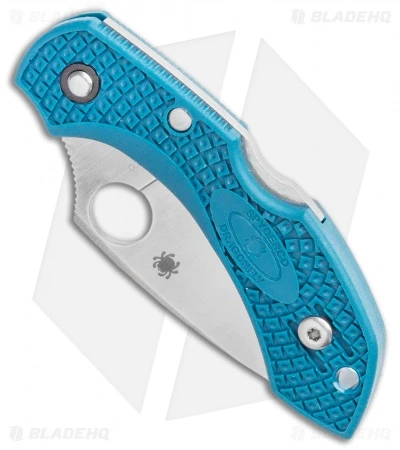 Spyderco Dragonfly 2 Knife Blue FRN (2.25" Satin K390) C28FP2K390 4 Spyderco Dragonfly 2 Knife Blue FRN (2.25" Satin K390) C28FP2K390 - Image 2