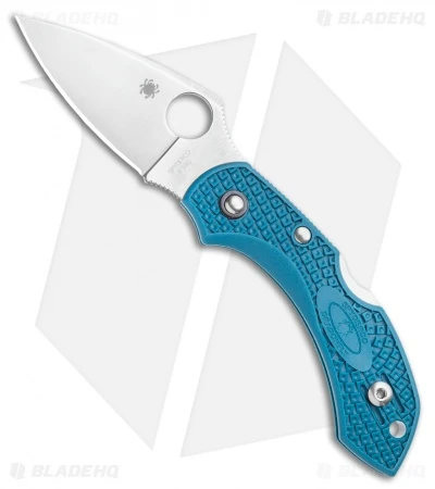 Spyderco Dragonfly 2 Knife Blue FRN (2.25" Satin K390) C28FP2K390 3 Spyderco Dragonfly 2 Knife Blue FRN (2.25" Satin K390) C28FP2K390