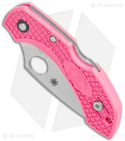 Spyderco Dragonfly 2 Pink Heals Lightweight Knife Pink (2.3" Satin) C28FPPNS30V2 4 Spyderco Dragonfly 2 Pink Heals Lightweight Knife Pink (2.3" Satin) C28FPPNS30V2 - Image 2