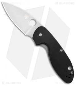 Spyderco Efficient Liner Lock Knife Black G-10 (3" Satin) C216GP