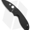 Spyderco Efficient Liner Lock Knife Black G-10 (3" Black) C216GPBBK -Spyderco Sales Spyderco Efficient Liner lock Knife Black G10 3in Black BHQ 93629 td