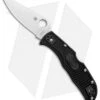Spyderco Endela Lightweight Lockback Knife Black FRN (3.41" Satin) C243PBK -Spyderco Sales Spyderco Endela Lightweight LB Black FRN Satin C243PBK BHQ 97436 jr