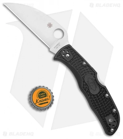 Spyderco Endela Wharncliffe Lockback Knife Black FRN (3.5" Satin) 6 Spyderco Endela Wharncliffe Lockback Knife Black FRN (3.5" Satin) - Image 4