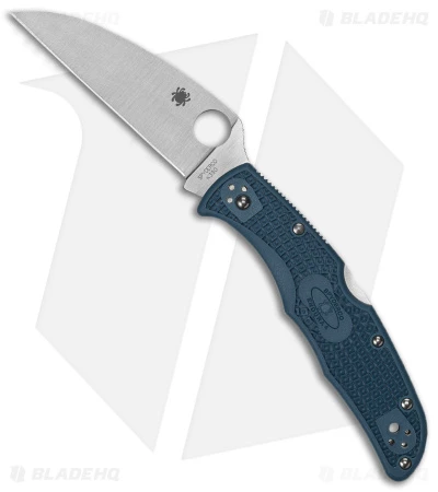 Spyderco Endura 4 Wharncliffe Back Lock Knife Blue FRN (3.75" Satin K390) 3 Spyderco Endura 4 Wharncliffe Back Lock Knife Blue FRN (3.75" Satin K390)