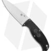 Spyderco Enuff 2 Leaf Fixed Blade Knife Black FRN (3.9" Satin) FB31PBK2 -Spyderco Sales Spyderco Enuff 2 Leaf Fixed Blade Black FRN Satin BHQ 145711 jr 2