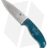 Spyderco Enuff Leaf Fixed Blade Knife Blue FRN (3.95" Satin K390) FB31PBL2K390 -Spyderco Sales Spyderco Enuff Leaf Fixed Blade Knife Blue FRN Satin K390 FB31PBL2K390 BHQ 179358 kc