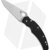 Spyderco Hennicke Opus Liner Lock Knife Black G-10 (3.75" Satin) C218GP -Spyderco Sales Spyderco Hennicke Opus black G10 satin BHQ 50830 er