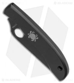 Spyderco HoneyBee Black Slip Joint Knife Stainless Steel (1.6" Black) C137BKP -Spyderco Sales Spyderco HoneyBee Black Slip Joint Knife Stainless Steel 1.6 Black C137BKP BHQ 116289 LS Spine