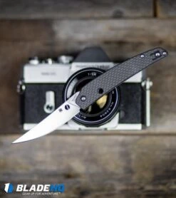 Spyderco Ikuchi Compression Lock Knife Carbon Fiber (3.26" Satin) 11 Spyderco Ikuchi Compression Lock Knife Carbon Fiber (3.26" Satin) -Spyderco Sales Spyderco Ikuchi Compression Lock Folding Knife Satin C242CFP BHQ 93649 kp camera web