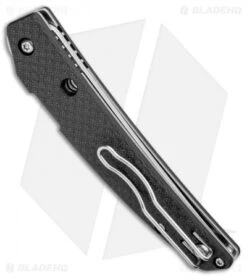 Spyderco Ikuchi Compression Lock Knife Carbon Fiber (3.26" Satin) 9 Spyderco Ikuchi Compression Lock Knife Carbon Fiber (3.26" Satin) -Spyderco Sales Spyderco Ikuchi Compression Lock Satin C242CFP BHQ 93649 jr side