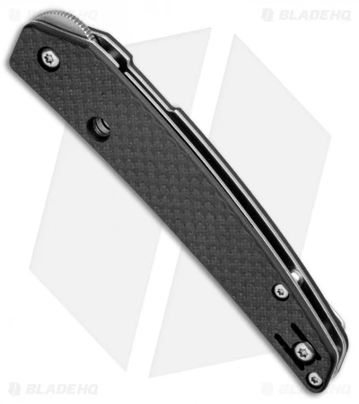 Spyderco Ikuchi Compression Lock Knife Carbon Fiber (3.26" Satin) 4 Spyderco Ikuchi Compression Lock Knife Carbon Fiber (3.26" Satin) - Image 2