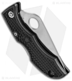 Spyderco Ladybug 3 Knife Black FRN (1.94" Satin) LBKP3 7 Spyderco Ladybug 3 Knife Black FRN (1.94" Satin) LBKP3 -Spyderco Sales Spyderco Ladybug 3 Black Plain LBKP3 BHQ 6344 jr side 2