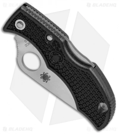 Spyderco Ladybug 3 Knife Black FRN (1.94" Satin) LBKP3 4 Spyderco Ladybug 3 Knife Black FRN (1.94" Satin) LBKP3 - Image 2