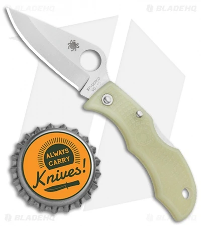 Spyderco Ladybug 3 Knife Glow FRN (1.9" Satin) LPGITD3 6 Spyderco Ladybug 3 Knife Glow FRN (1.9" Satin) LPGITD3 - Image 4
