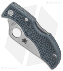 Spyderco Ladybug 3 Sprint Run Knife Blue FRN (1.94" Satin V-Toku2) LBLP3E -Spyderco Sales Spyderco Ladybug 3 Sprint Run Blue FRN Satin V Toku2 BHQ 78709 er spine