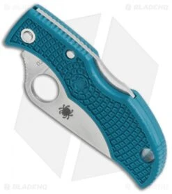 Spyderco Ladybug Lockback Knife Blue FRN (1.94" Satin K390) LFP3K390 7 Spyderco Ladybug Lockback Knife Blue FRN (1.94" Satin K390) LFP3K390 -Spyderco Sales Spyderco Ladybug LB Blue FRN Satin LFP3K390 BHQ 106206 jr spine