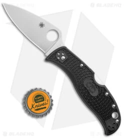Spyderco LeafJumper Lock Back Knife Black FRN (3" Satin VG10) C262PBK 9 Spyderco LeafJumper Lock Back Knife Black FRN (3" Satin VG10) C262PBK -Spyderco Sales Spyderco LeafJumper LB Black FRN Satin BHQ 175394 jr bottlecap