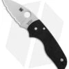 Spyderco Lil' Native Compression Lock Knife Black G-10 (2.5" Full Serr) C230GS -Spyderco Sales Spyderco Lil Native Black G10 Full Serr BHQ 78705 er