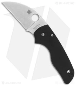 Spyderco Lil' Native Compression Lock Knife Black G-10 (2.5" Satin) C230GPWC