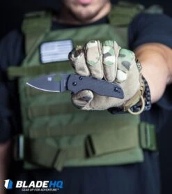 Spyderco Lil' Native Compression Lock Knife Black G-10 (2.5" Black) C230GPBBK -Spyderco Sales Spyderco Lil Native Compression Lock Knife Black G 10 Black C230GPBBK BHQ81520 kp gloves vest web