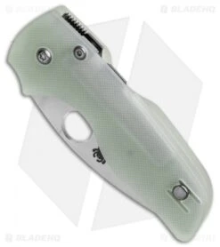 Spyderco M4 Lil' Native Compression Lock Knife Natural G-10 (2.4" Satin) -Spyderco Sales Spyderco M4 Lil Native Compression Lock Knife Natural G 10 2in 4cm Satin BHQ 137715 td spine jr
