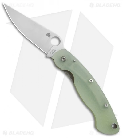 Spyderco M4 Military Knife Natural G-10 (4" Satin) C36GM4P Exclusive 3 Spyderco M4 Military Knife Natural G-10 (4" Satin) C36GM4P Exclusive