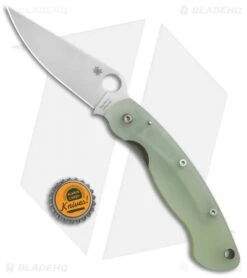 Spyderco M4 Military Knife Natural G-10 (4" Satin) C36GM4P Exclusive 11 Spyderco M4 Military Knife Natural G-10 (4" Satin) C36GM4P Exclusive -Spyderco Sales Spyderco M4 Military Natural G 10 C36GM4P BHQ 37116 jr bottlecap 2
