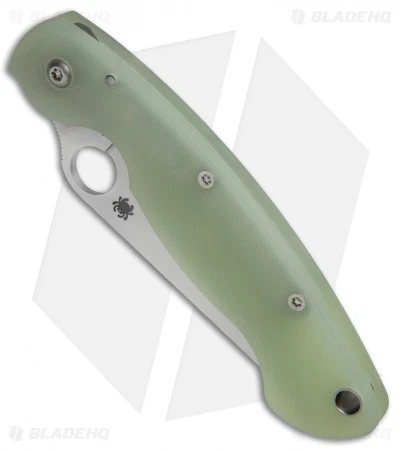 Spyderco M4 Military Knife Natural G-10 (4" Satin) C36GM4P Exclusive 4 Spyderco M4 Military Knife Natural G-10 (4" Satin) C36GM4P Exclusive - Image 2