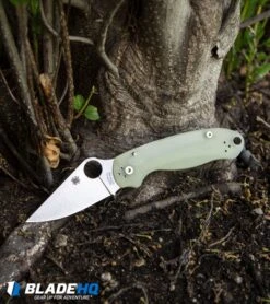 Spyderco M4 Para 3 Knife Natural G-10 (3" Satin) C223GM4P Exclusive 12 Spyderco M4 Para 3 Knife Natural G-10 (3" Satin) C223GM4P Exclusive -Spyderco Sales Spyderco M4 Para 3 Knife Natural G 10 Satin C223GM4P Exclusive BHQ71564 kp dirt web