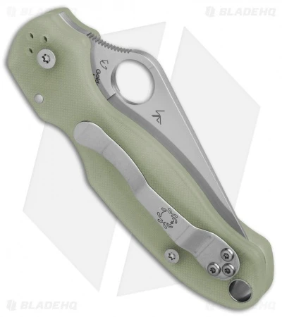 Spyderco M4 Para 3 Knife Natural G-10 (3" Satin) C223GM4P Exclusive 4 Spyderco M4 Para 3 Knife Natural G-10 (3" Satin) C223GM4P Exclusive - Image 2
