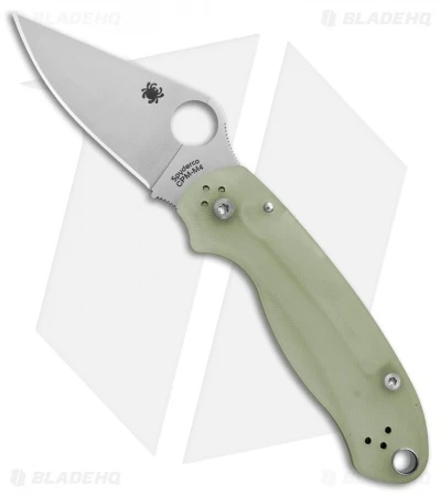 Spyderco M4 Para 3 Knife Natural G-10 (3" Satin) C223GM4P Exclusive 3 Spyderco M4 Para 3 Knife Natural G-10 (3" Satin) C223GM4P Exclusive