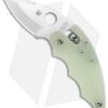 Spyderco Exclusive M4 Poliwog Ball Lock Knife Natural G-10 (2.3" Satin) -Spyderco Sales Spyderco M4 Poliwog Natural G 10 C98GM4P BHQ 103847 jr